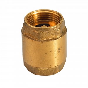 [Hot Item] Forged Strainer Spring Check Valve 1/2 Inch - 4 Inch Brass Core Water Non Return 1.5 Inch Brass Check Valve