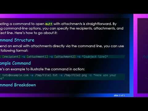 How to Use mutt to Open New Mail Dialog with Attachments Directly