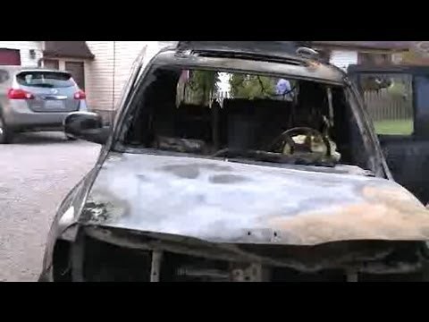 Car jump start goes awry