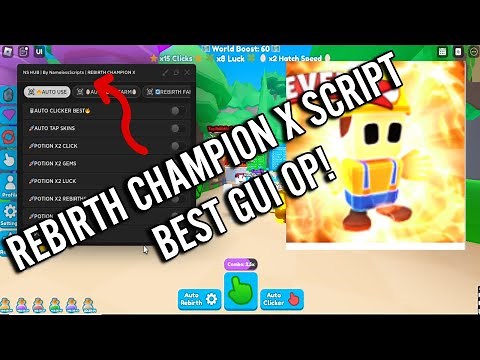 REBIRTH CHAMPION X SCRIPT - BEST OP!