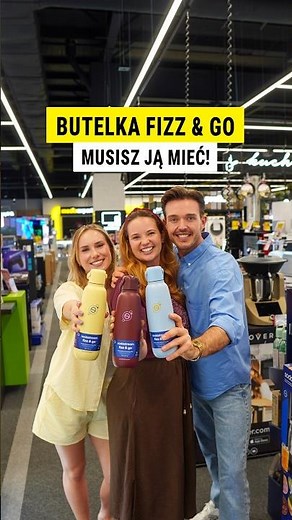 Zimne bąbelki zawsze pod ręką z SodaStream Fizz&Go 🥤