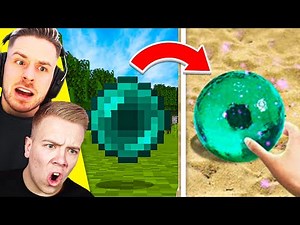 MINECRAFT vs. REAL LIFE CHALLENGE! (mit Rewi)