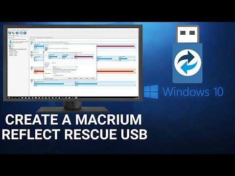 Macrium Reflect Rescue CD DVD USB with Windows 10 PE Live 2019 Installation Guide