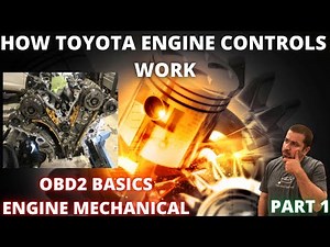 How Toyota engine control works Part 1 : Engine mechanical and OBD2 basics