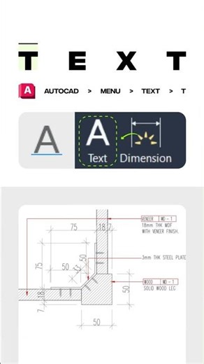 AutoCAD TEXT Tutorial | Learn TEXT Command in AutoCAD #AutoCAD #AutoCADTutorial #AutoCADTips