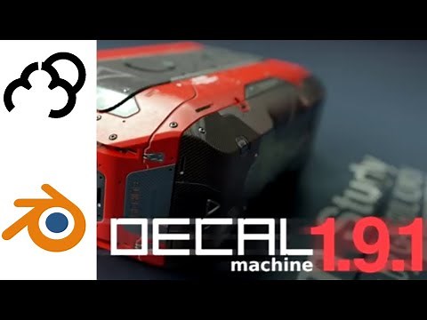 DECALmachine Blender Addon Review
