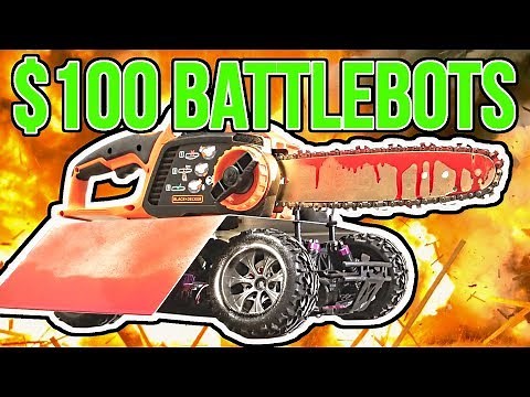 HOMEMADE BATTLE BOTS CHALLENGE!