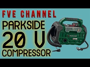 Parkside Compressor-/luchtpomp 20V op Accu