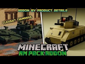 Minecraft Pe War Vehicles Mod - Russian Military Pack Addon | Russian War Showcase