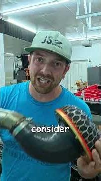 "Goofy" intake turbo LS v8 ski