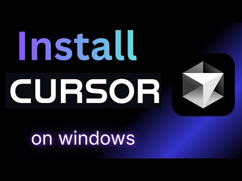 Install Cursor IDE on Windows FAST | Full Setup Guide