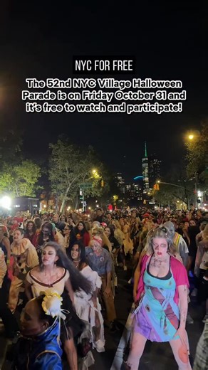 260K views · 35K reactions | The 52nd NYC Village Halloween Parade is...