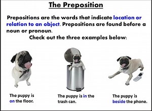 Prepositional Phrases
