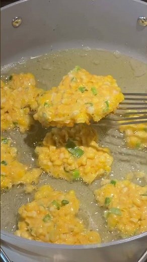 How to make corn fritters