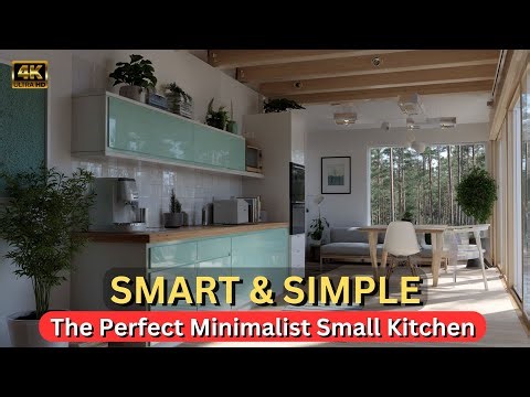 Small Home Kitchen Tour: Maximizing Minimalism