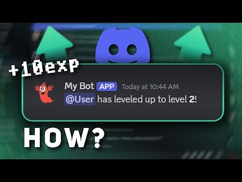 How To Make A Simple FREE Discord Leveling Bot WITHOUT any Coding!