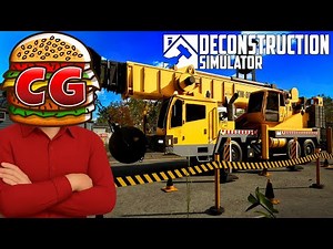 I Used a WRECKING BALL to Destroy a House in Deconstruction Simulator!