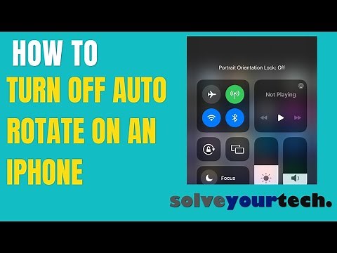 How to Turn Off Auto Rotate on an iPhone (3 Methods)