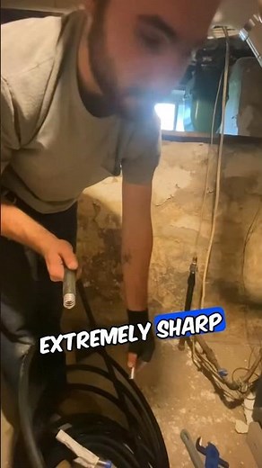 Easy Plumbing Tips with CSST Gas Pipe. It’ll slice you wide open #plumber #plumbing #gas