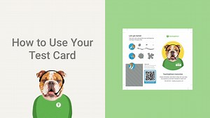 How To Use Your Test Card - TouchUpDirect