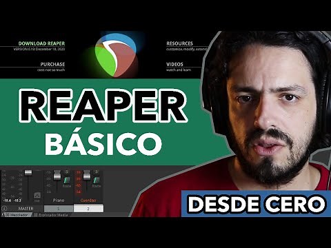 Cómo instalar y usar REAPER desde cero en Español
