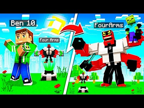 Playing As BEN 10 in MINECRAFT!