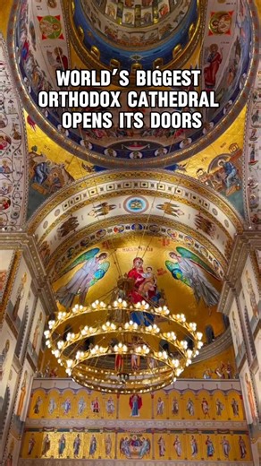 ‎The Christians Of The East ✞ ن‎ on Instagram: "World’s Biggest Orthodox Cathedral Finally Opens Its Doors The People’s Salvation Cathedral, also known as the National Cathedral of Romania, has officially opened in Bucharest, marking a monumental moment for the Romanian Orthodox Church and the nation’s spiritual heritage. Towering at 127 meters (417 feet), it now stands as the tallest and largest Orthodox cathedral in the world, surpassing all others in both volume and height. The structure cove