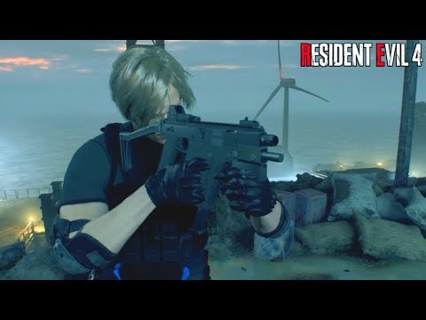 Kriss Vector VS All Bosses - Resident Evil 4 Remake