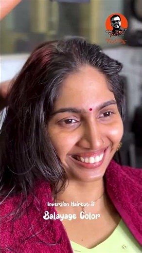 Inversion Haircut + Balayage Transformation | Volume, Blend & Shine