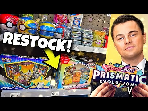 WALMART RESTOCK | Prismatic Evolutions FINALLY FOUND In-Store!