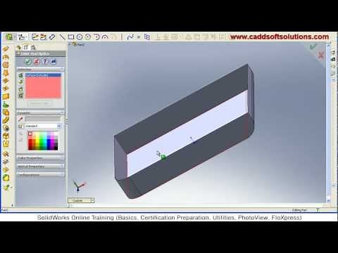 SolidWorks Fillet Surface Tutorial | Surface Modeling Tutorial