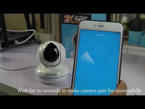How to Configure VStarcam IP Camera C22S Wireless Connection