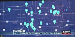 911 service restored in several Nebraska counties