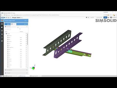 Structural analysis in Onshape using SIMSOLID Cloud