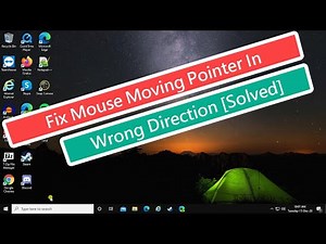 Fix Mouse Moving Pointer In Wrong Direction [Solved]