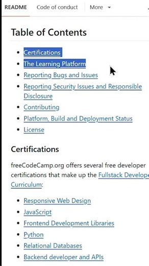 🚀is this best github repo ever : Master Coding for FREE! freeCodeCamp #coding #freecodecamp #github
