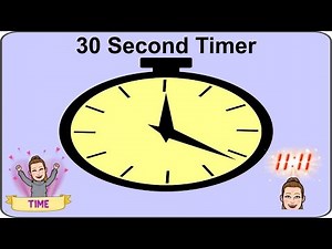 30 second timer