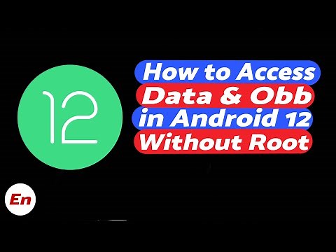 Android 12 | How to Access | Android Data & OBB Folders | Without Root | 2022 Tutorial