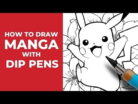 How to Draw Manga with Dip Pens Beginner Tutorial
