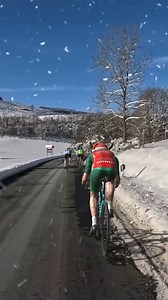 Cycle through a Winter Wonderland with ROUVY! 🎅✨ Enjoy the snow-covered beauty of Rhein-Weser-Turm while staying warm and dry inside. 🎁 Complete Winter Wonderland Challenge to get in the draw for 1x ROUVY kit with socks and 3x annual subscriptions: https://bit.ly/ROUVY_WinterWonderland As a present, every finisher will automatically get a special virtual Christmas kit and virtual bike. Happy Holidays! | ROUVY