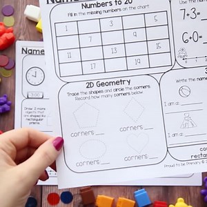 Need a fast and easy way to review important math skills with your first grade students as you go throughout the year? Focus on sharpening these skills with terrific Math Mats for everyday review. Use a dry erase sleeve with them to use and reuse for years! https://shop.proudtobeprimary.com/products/math-review-worksheets-bundle-for-first-grade | Proud to be Teaching Primary