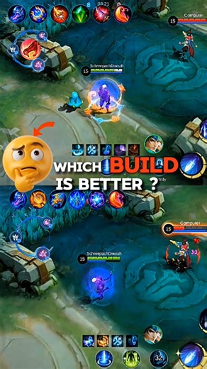 ⚡Top Build vs Low Burst 🚫vs Worst Gusion Build🥶#shorts