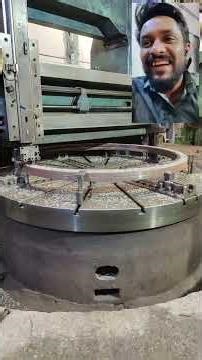 s.s.Ring vtl machine || #shorts #trending #lathe