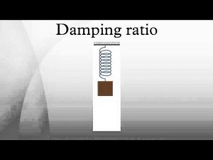 Damping ratio