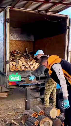 Modern Log Splitter #logsplitter