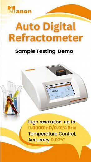 How to test a sample using Hanon‘s Refractometer A670