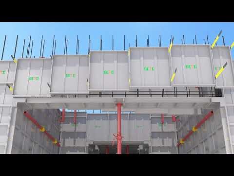 GETO Aluminium Formwork Animation