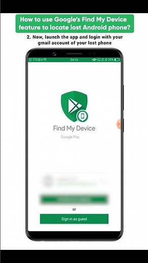 How to use Google’s Find My Device feature to locate your lost Android phone? #shorts