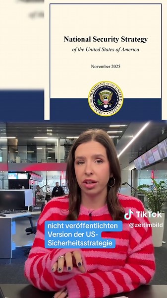 US-Pläne für Österreich: Ein amerikanisches Medium berichtet, Trumps Regierung wolle Österreich aus der EU herauslösen. Das soll in der neuen Sicherheitsstrategie stehen #zeitimbild #österreich #politik #trump #sicherheitsstrategie