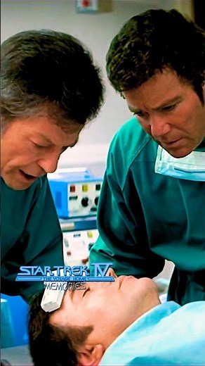 Bones repairs Chekov's artery in 1986 with his future-tech! - STAR TREK IV: THE VOYAGE HOME #funny